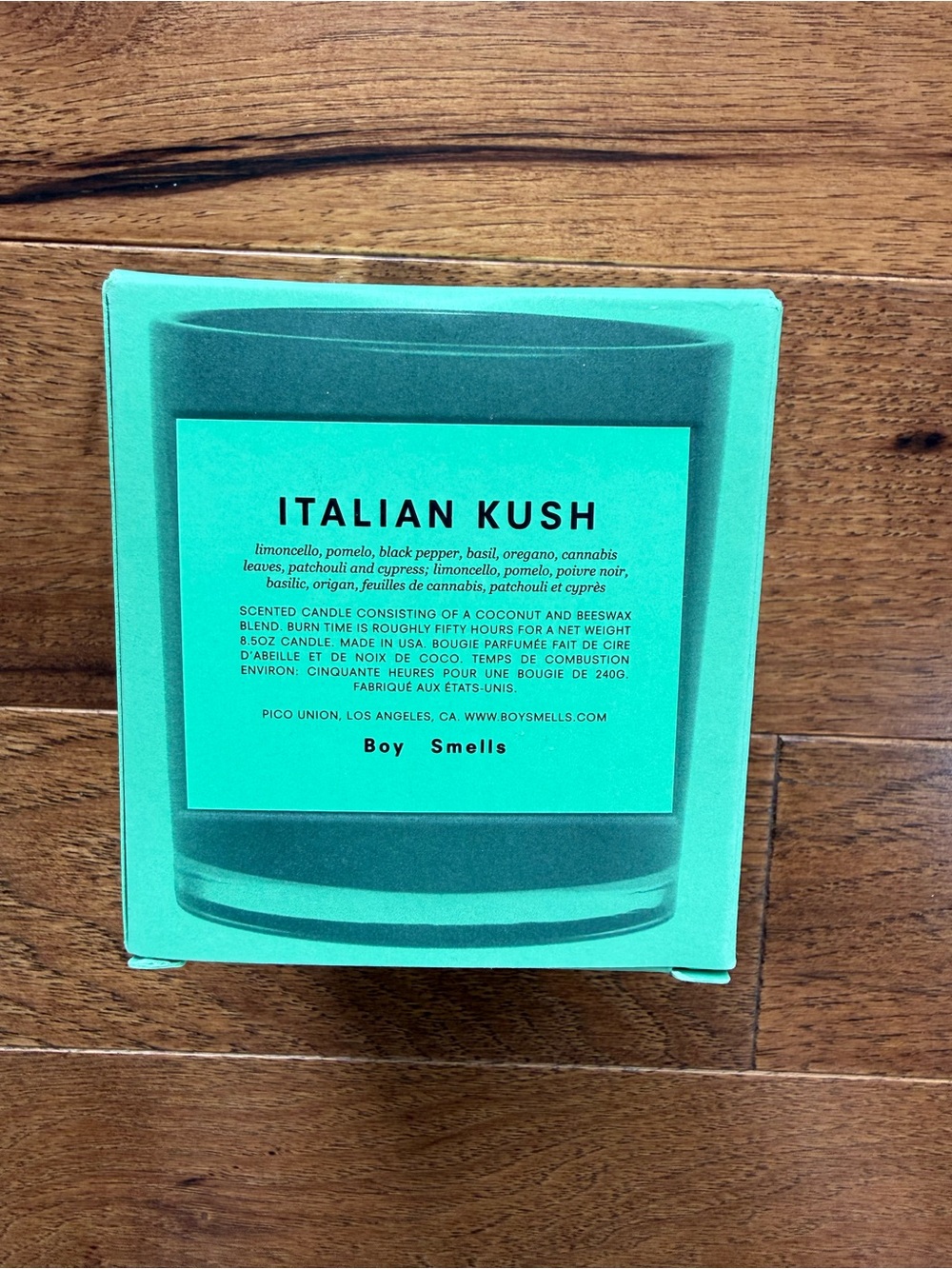 Boy Smells Italian Kush Candle NWT